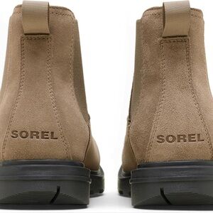 NWT Sorel Men's Sz 10 Cyprus Chelsea Waterproof Boot in Color Khaki II/Jet